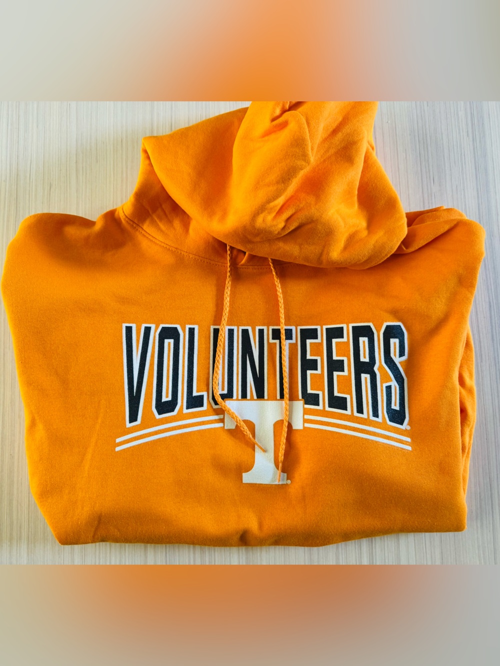 NWT University Of Tennessee Volunteers Licensed Sweatshirt Hoodie in TN Orange